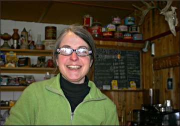 Barb Gecas at Heston's Lodge.