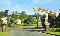 Historic signs on the Gunflint Trail.