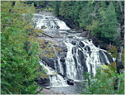 Potato River Falls near Hurley, Wis.