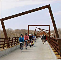 High Trestle Trail in Iowa.