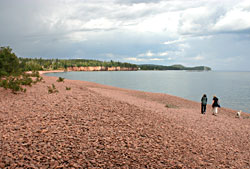 Iona's beach natural area on the North Shore.