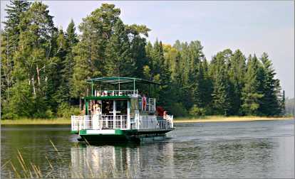 The Chester Charles excursion boat in Itasca.