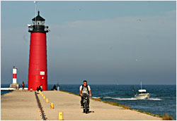 Lighthouse in Kenosha.