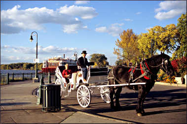 A carriage in La Crosse.