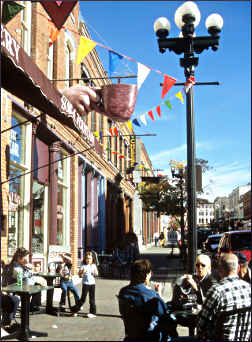 Pearl Street in downtown La Crosse.