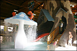 The water park at Timber Ridge.