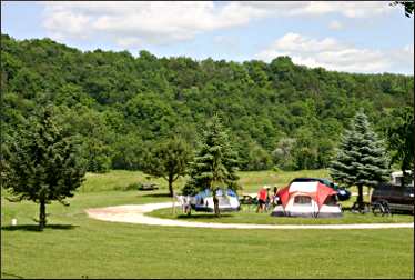 Old Barn campground near Lanesboro.