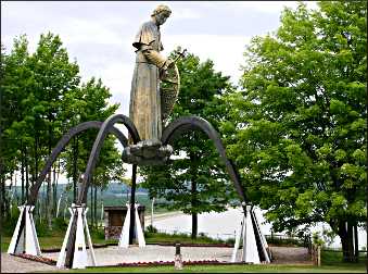 Shrine of the Snowshoe Priest in L'Anse.