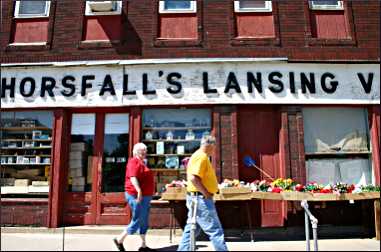 Horsfall's store in Lansing.