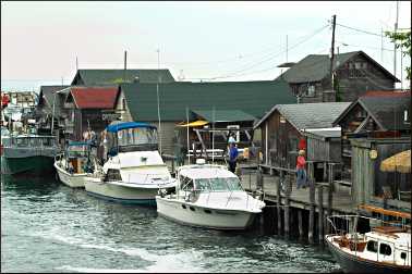 Fishtown in Leland.