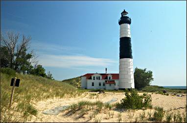 Big Sable Point Lighthouse near Ludington.