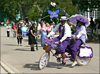 Lilac Parade on Mackinac Island.