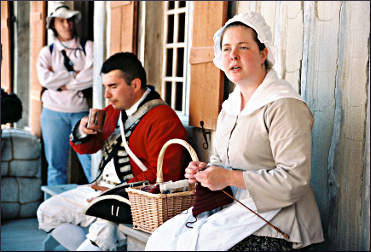 Interpreters at Fort Michilimackinac.