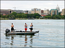 Fishing in Madison.