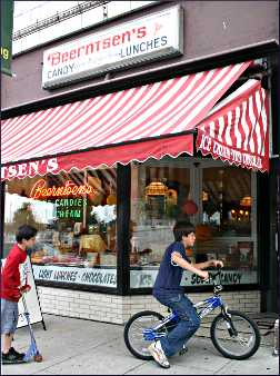 Beerntsen's candy shop in Manitowoc.