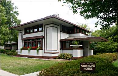 Frank Lloyd Wright's Stockman House.