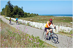 Michigander bike tour.