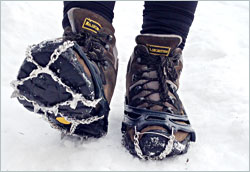 A set of ice grippers that really works.