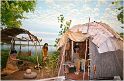 Summer camp at Mille Lacs Indian Museum.