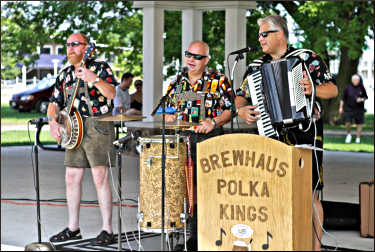 Brewhaus Polka Kings at a beer festival.