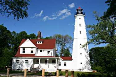 Milwaukee's North Point Light.