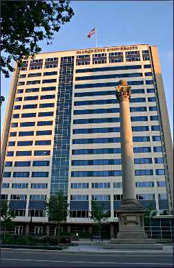 The Straz Tower dorm at Marquette University.