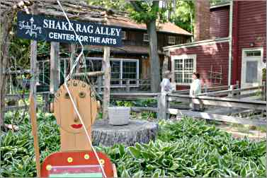 Shake Rag Alley in Mineral Point.