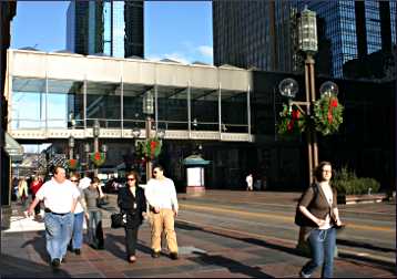 Nicollet Mall in Minneapolis.