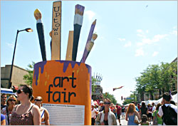 Uptown Art Fair in Minneapolis