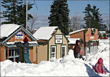 Children in Minocqua's Torpy Park.