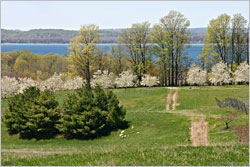 Scenery on the Old Mission Peninsula.