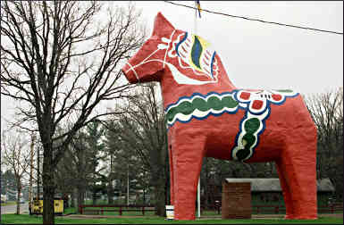 The dala horse in Mora