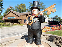 The Mayor troll in Mount Horeb.