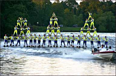 Little Crow ski team in New London.