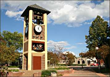 New Ulm's Glockenspiel.