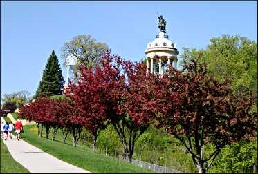 New Ulm's Hermann monument.