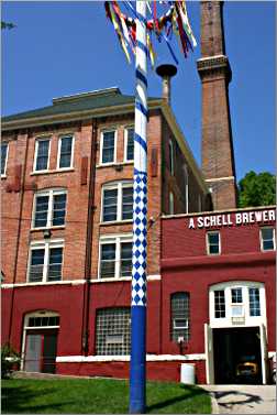 Schell's Brewery in New Ulm.