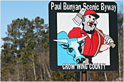 The Paul Bunyan Scenic Byway.