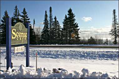 The New Scenic Cafe near Duluth.