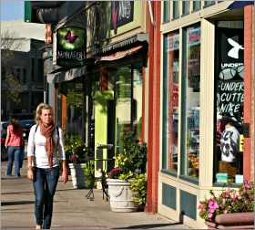 Shops in Northfield.