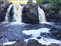 Little Manitou Falls at Pattison.