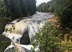 Potawatomi Falls on the Black River.