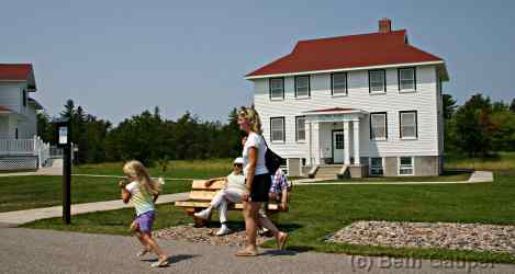 The B&B at the shipwreck museum in Whitefish point