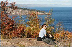 Shovel Point from Palisade Head.