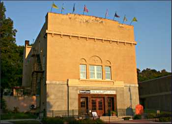 The 1917 auditorium in St. Croix Falls.