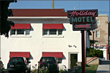 Holiday Music Motel in Sturgeon Bay.