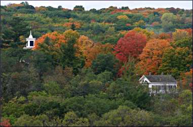 Fall color in Taylors Falls.