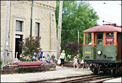The Electric railroad in East Troy.