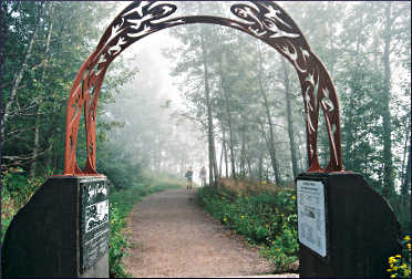 The Sonju Trail in Two Harbors.