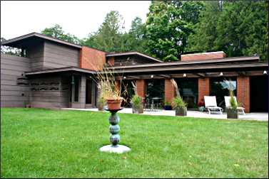 Bernard Schwartz house in Two Rivers.